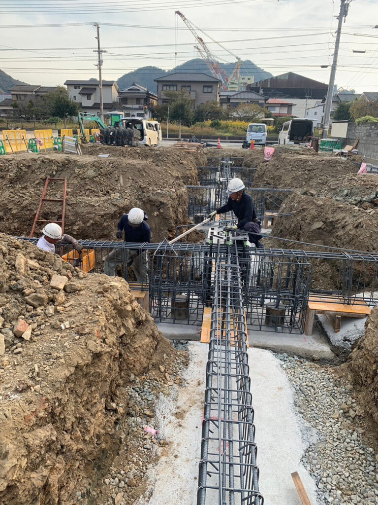 大洲市｜鉄筋工事｜有限会社水沼鉄筋 愛媛県にて、工場の新築工事を行いました。