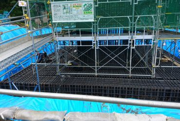 大洲市｜鉄筋工事｜有限会社水沼鉄筋 某現場鉄筋工事