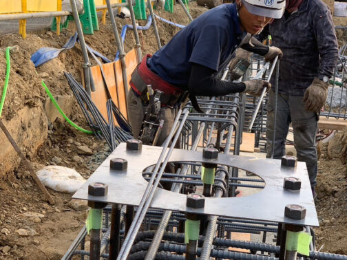 大洲市｜鉄筋工事｜有限会社水沼鉄筋 愛媛県にて、工場の新築工事を行いました。